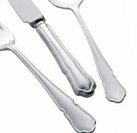 Silver Plated Cutlery Set - 124 Piece - Dubarry Design