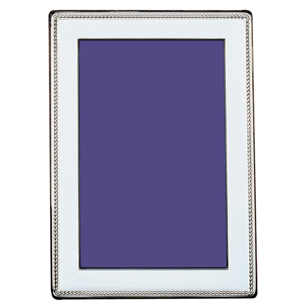 Sterling Silver Photo Frame - Classic Bead Edge
