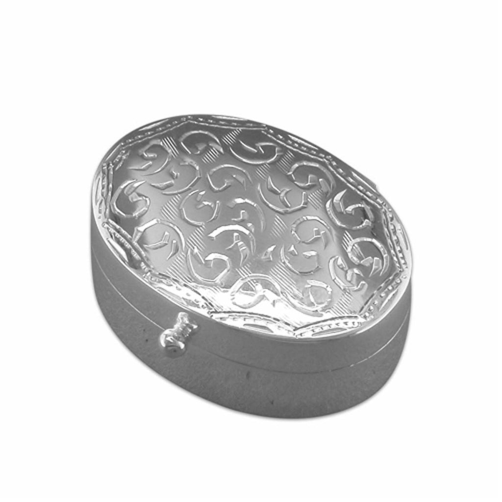 Sterling Silver Pill Box - Mini