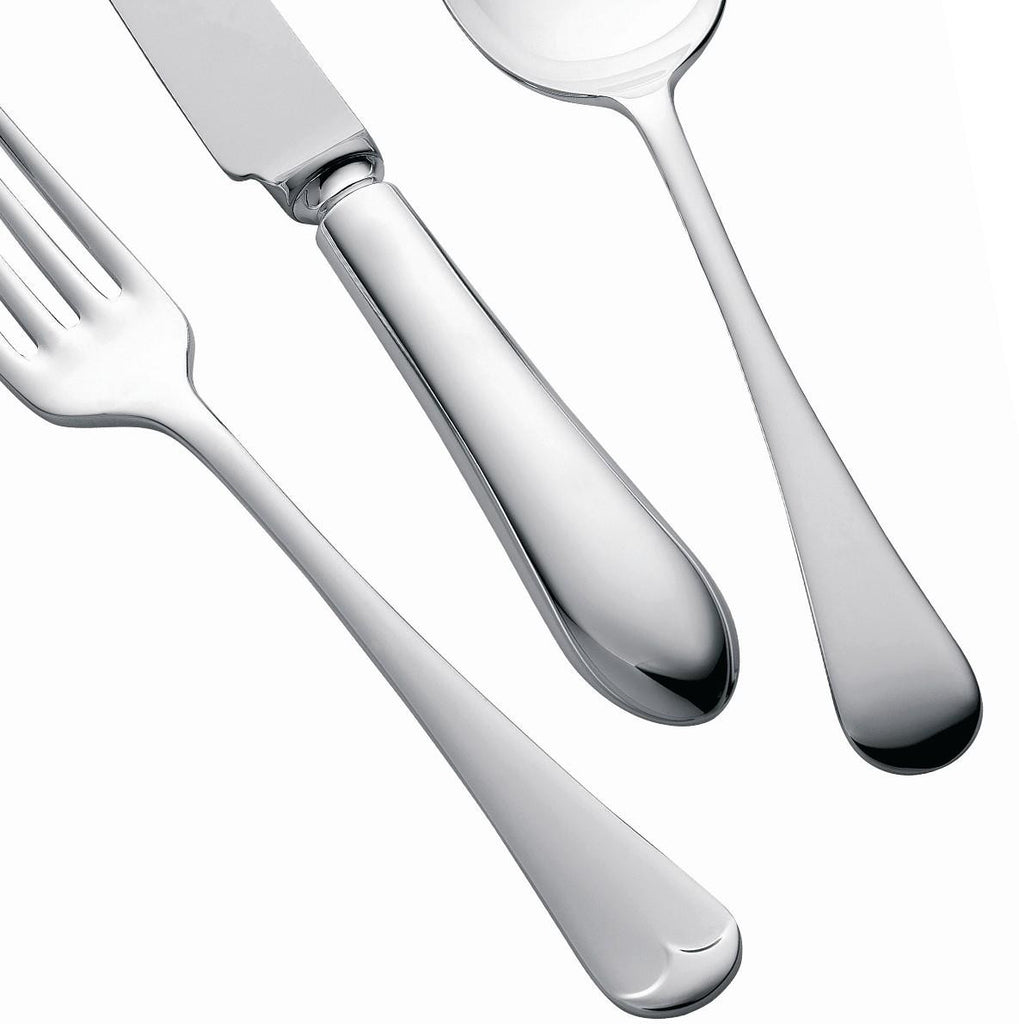 Silver Plated Cutlery Set - 124 Piece - Old English Design