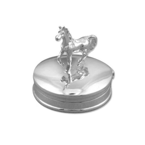 Sterling Silver box with Horse