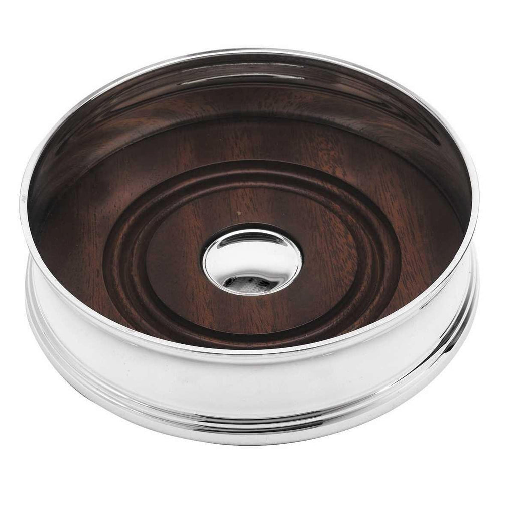 Silver Plated Concave Coaster
