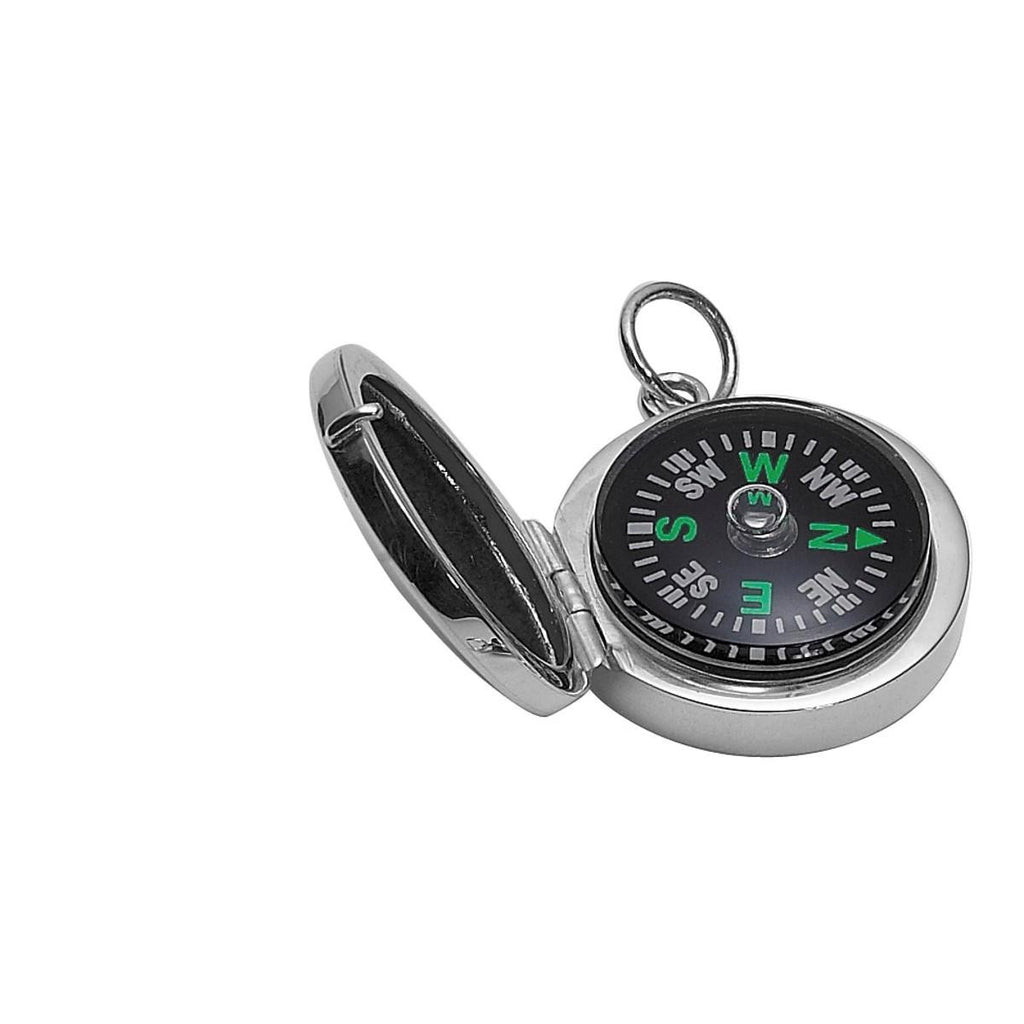925 Sterling Silver Compass in Case