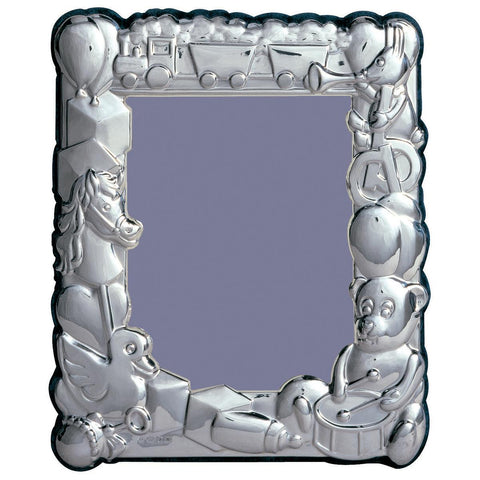 Sterling Silver Baby Photo Frame - 10x8