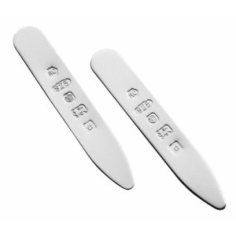 925 Sterling Silver Collar Stiffeners