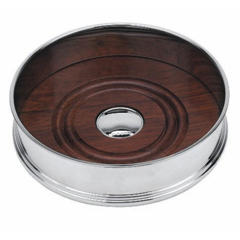 Silver Plated Bottle Coaster - Straight